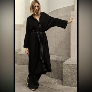 ZW Elegant Black Belted Dress / NWOT